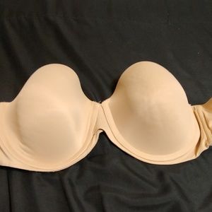 Nude Strapless Bra